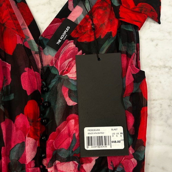 The Kooples “Dolce Vita” High Low Dress - Picture 2 of 3